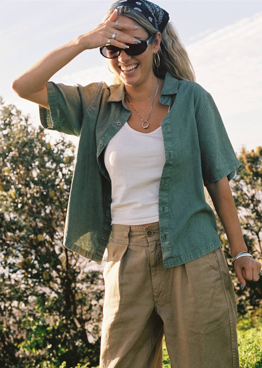 Oversized Short Sleeve Shirt