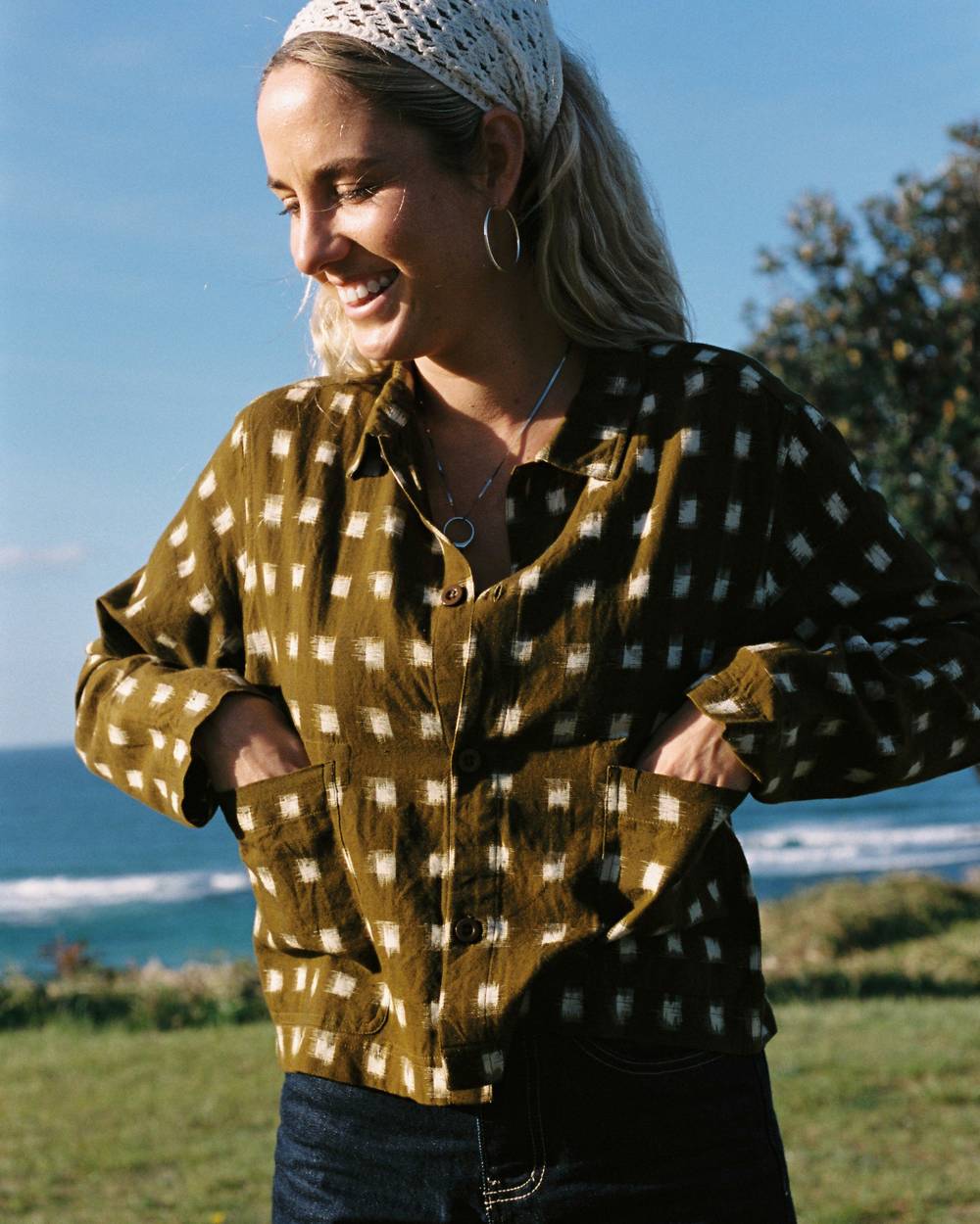 Womens Cropped Chore Jacket