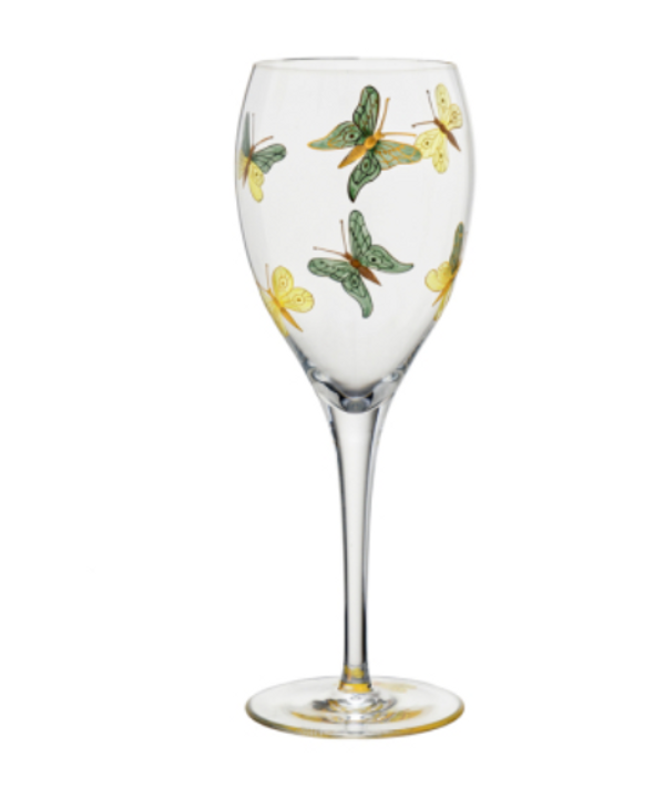 Fly Fusion Butterfly Champagne Flute