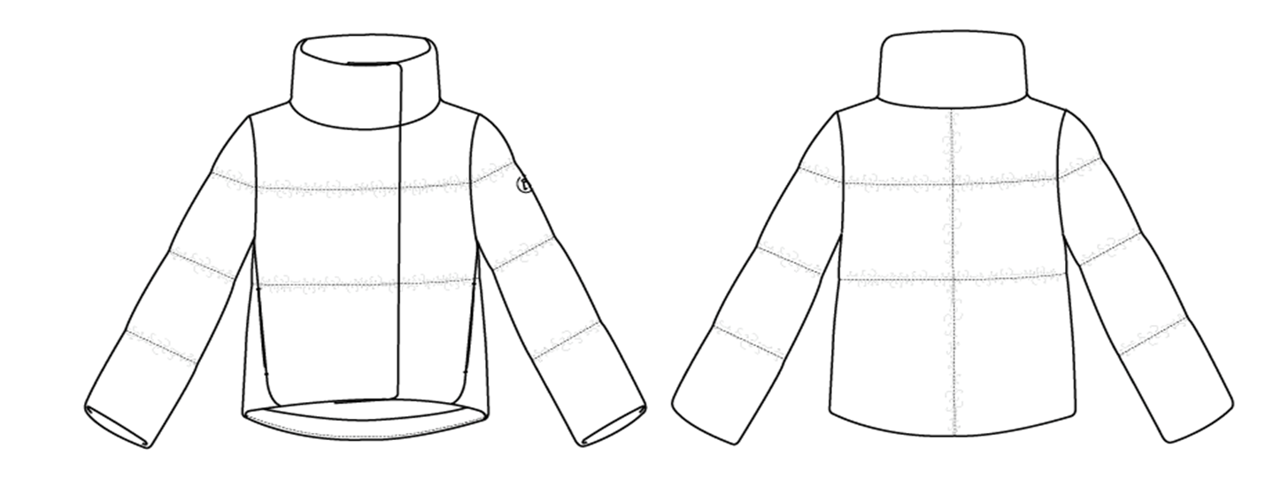 HIGH COLLAR DOWN JACKET - CLEARANCE