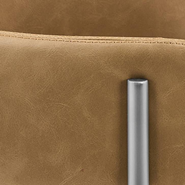 Bellino Counter Stool with Stainless Steel Frame