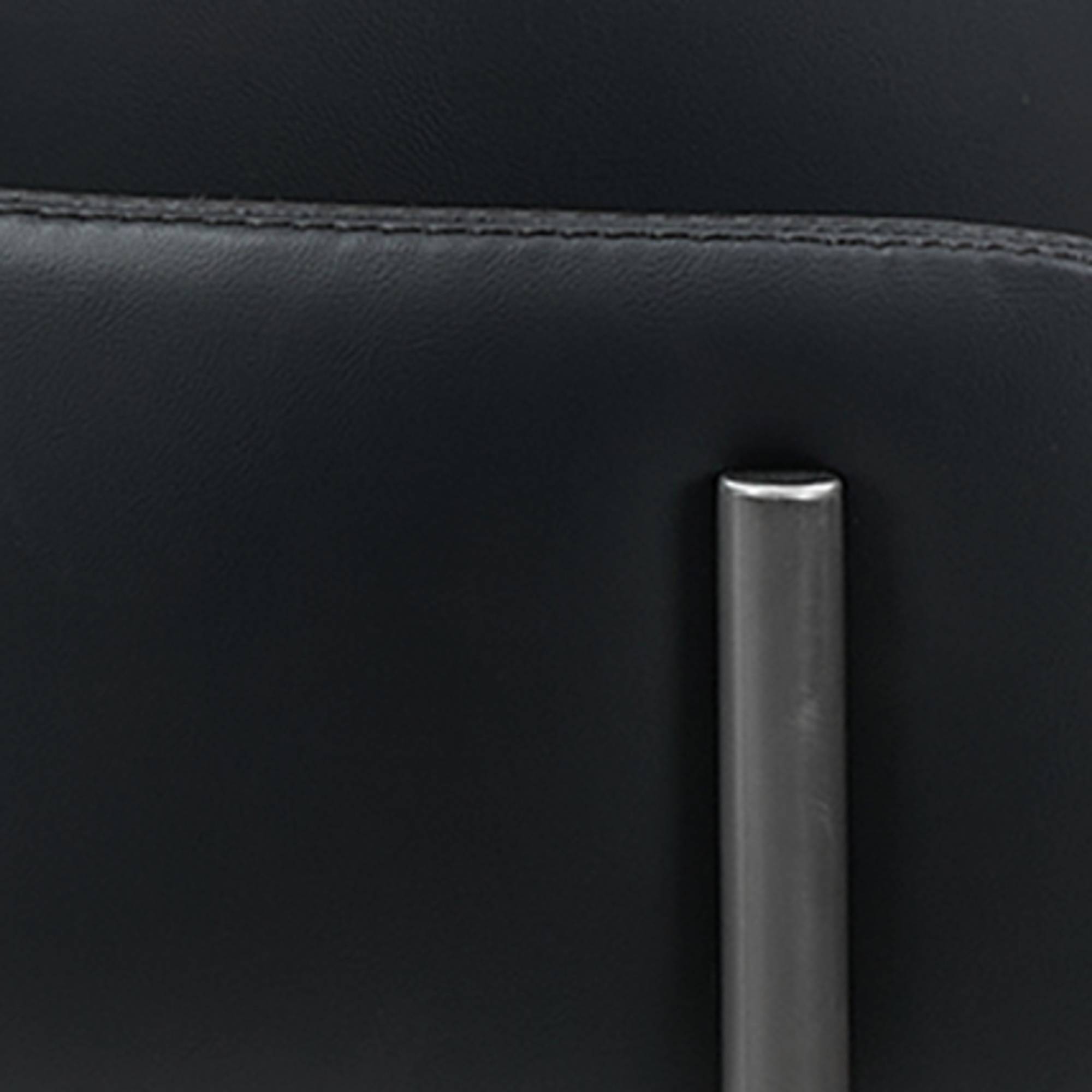 Bellino Counter Stool with Stainless Steel Frame