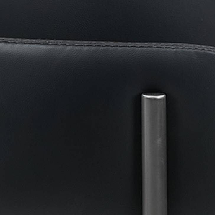 Bellino Counter Stool with Stainless Steel Frame