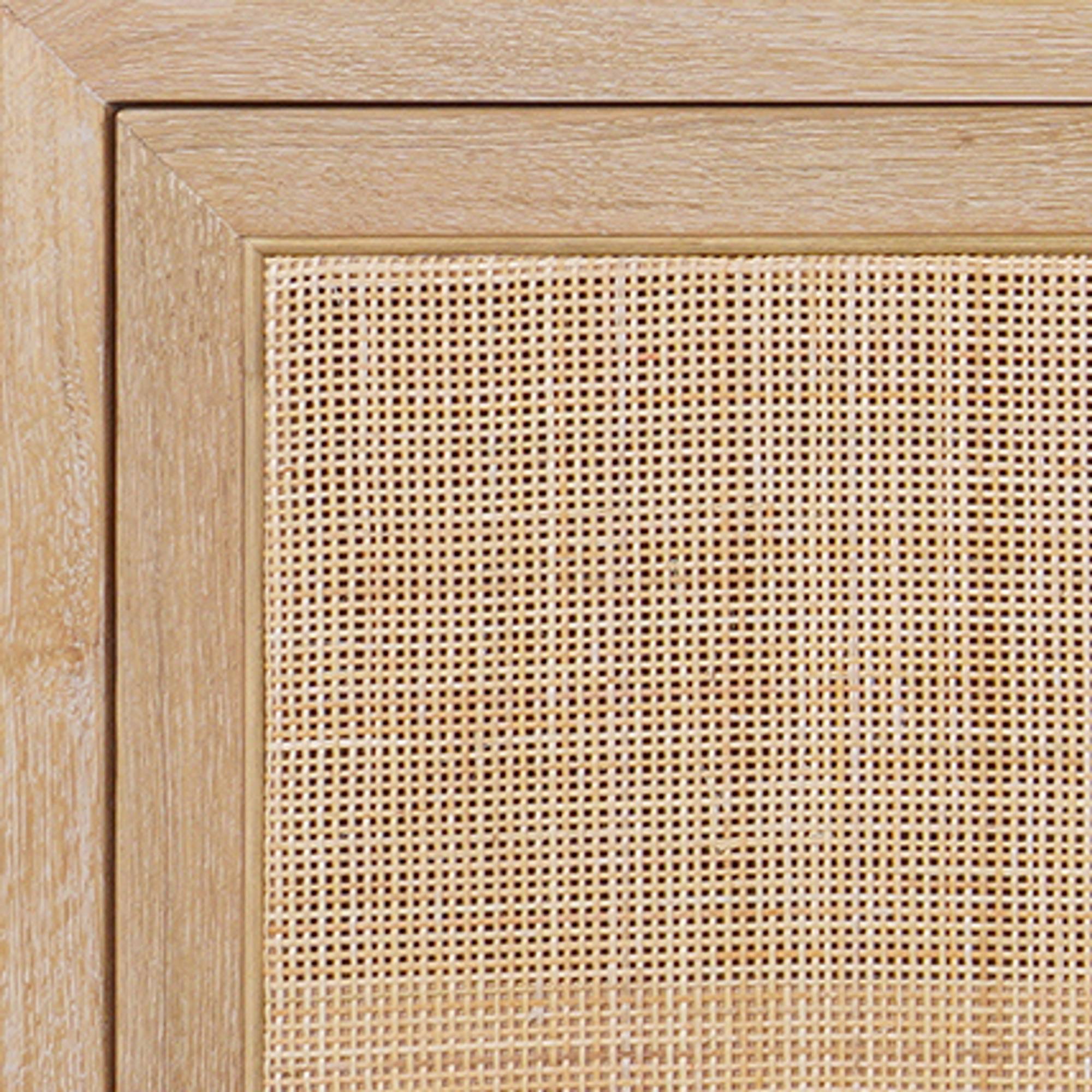Washed Oak Bosca 4 Door Buffet