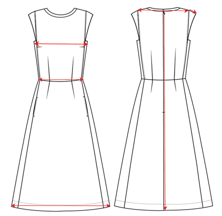 AIRVENTURE CAP SLEEVE DRESS