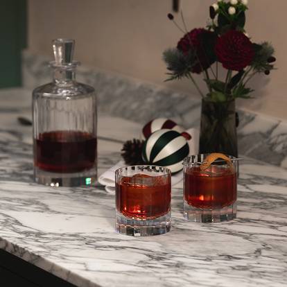 Fluted Double Old Fashioned Tumbler
