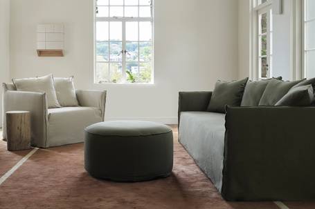 Joe Round Ottoman