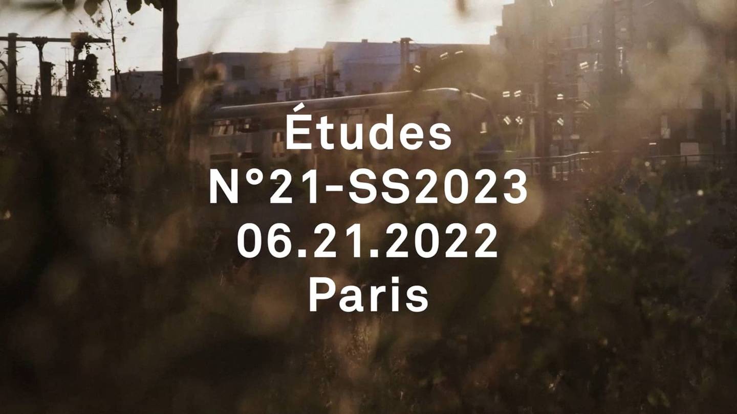 Études Studio Runway | Discover the Spring Summer 2023 Études 