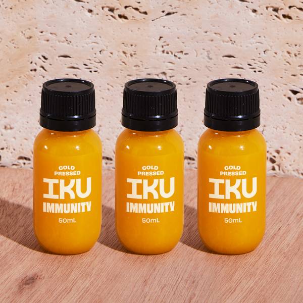 Lemon and Ginger Immunity Shot