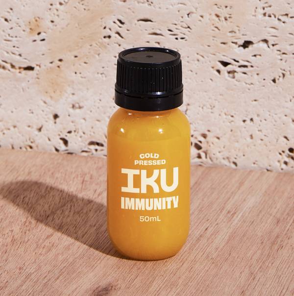 Lemon and Ginger Immunity Shot