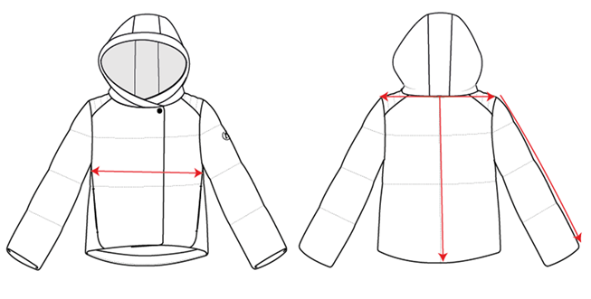 HOODED DOWN JACKET - CLEARANCE