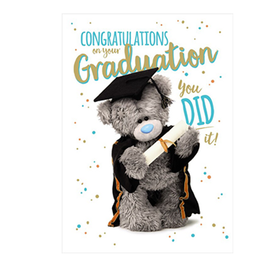 What to Write in a Graduation Card | Me To You®