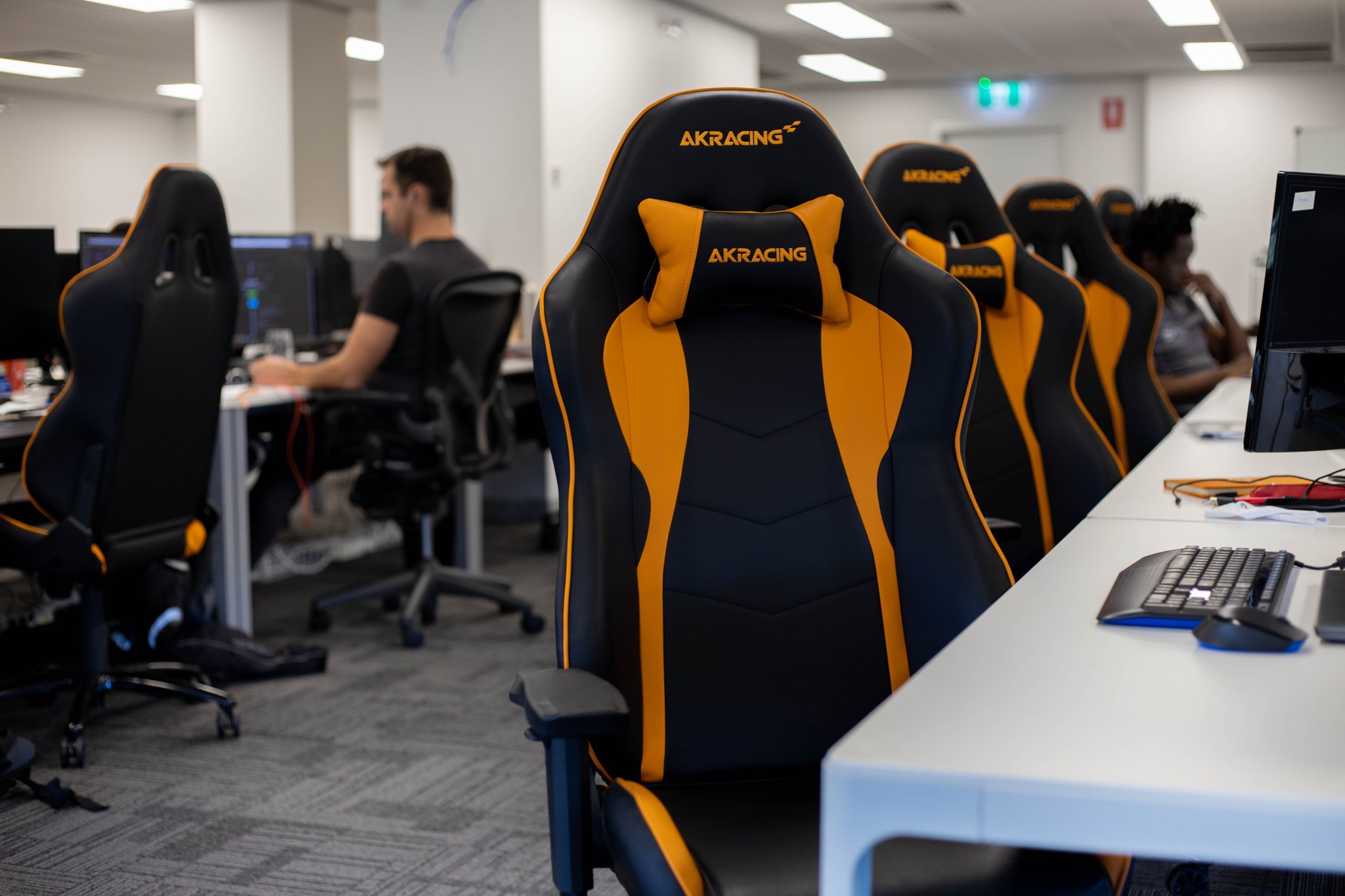 AKRACING Nitro Gaming Chair Red AK Racing Australia